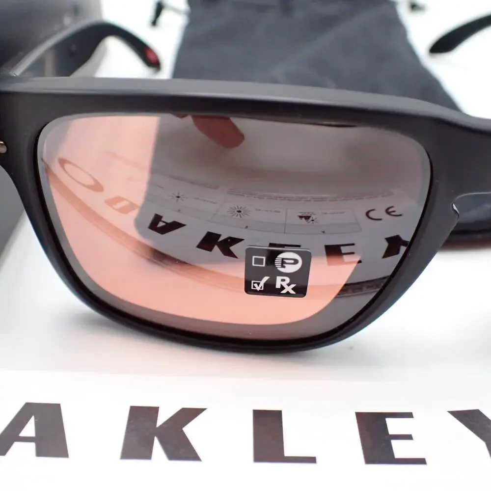 Oakley Holbrook OO9102-K055 Prizm Dark Golf Sunglasses Matte Black